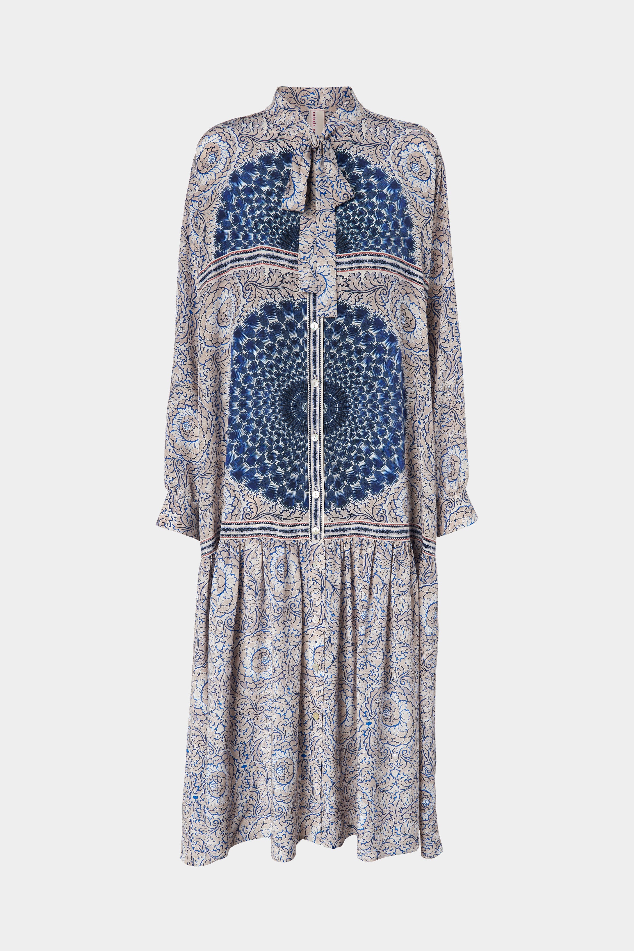 Maxi Dress with Mandala Print